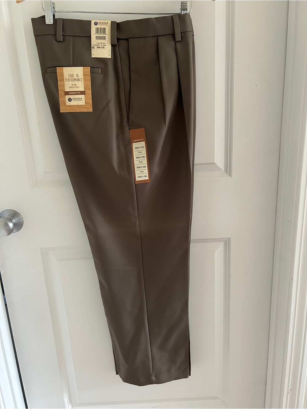 Haggar Men's Dress Pants - Pleated Front